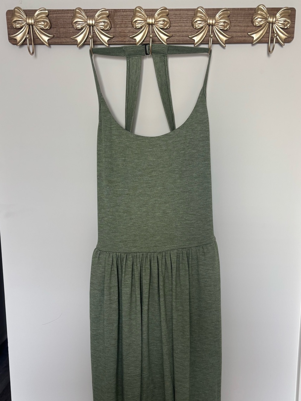 HALARA Olive Green Sleeveless Jumpsuit Romper